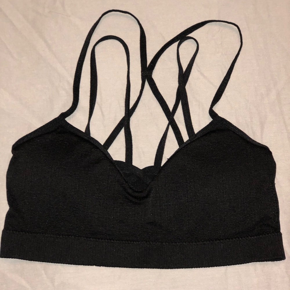 Black bralette
